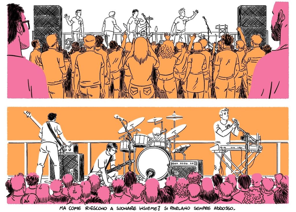 tavola di Emanuele Rosso per Off the record