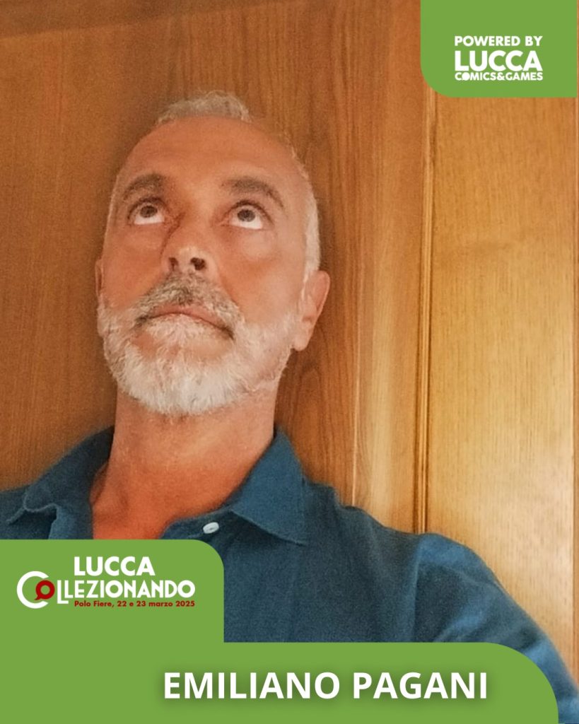 Emiliano Pagani a Lucca Collezionando 2025