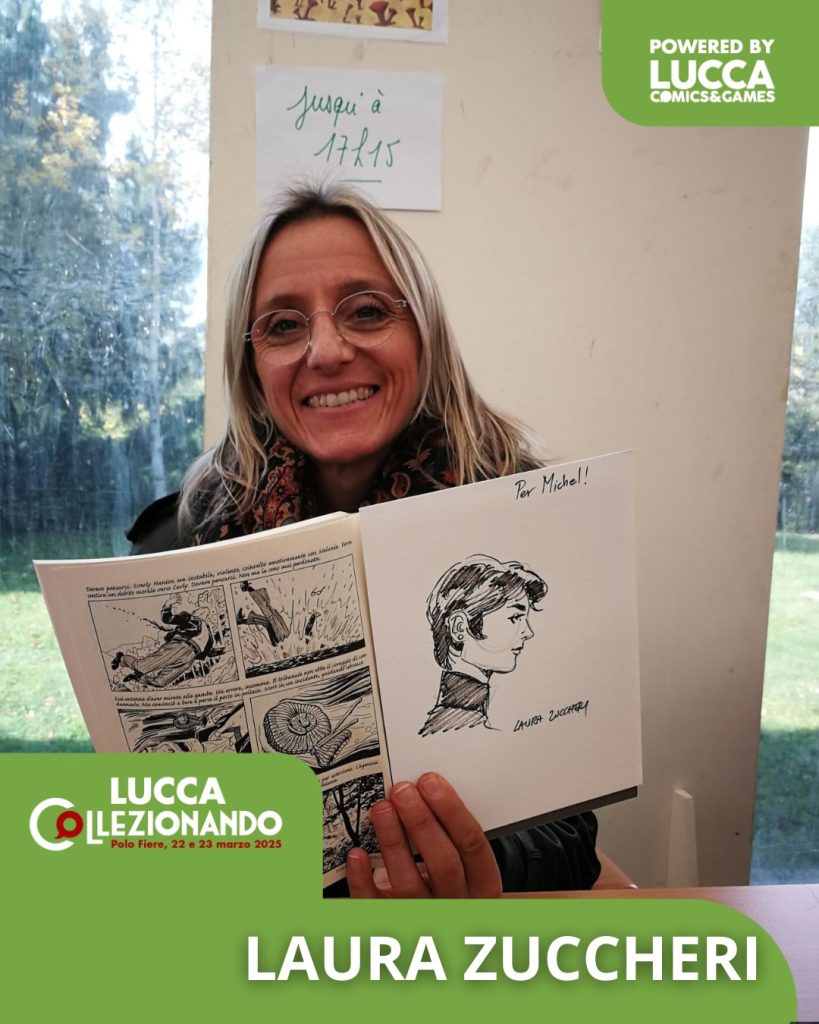Laura Zuccheri a Lucca Collezionando 2025
