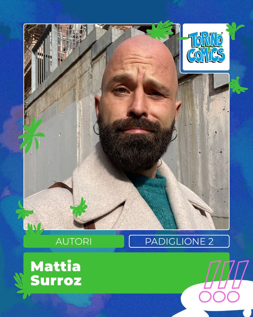 Mattia Surroz a Torino Comics 2025