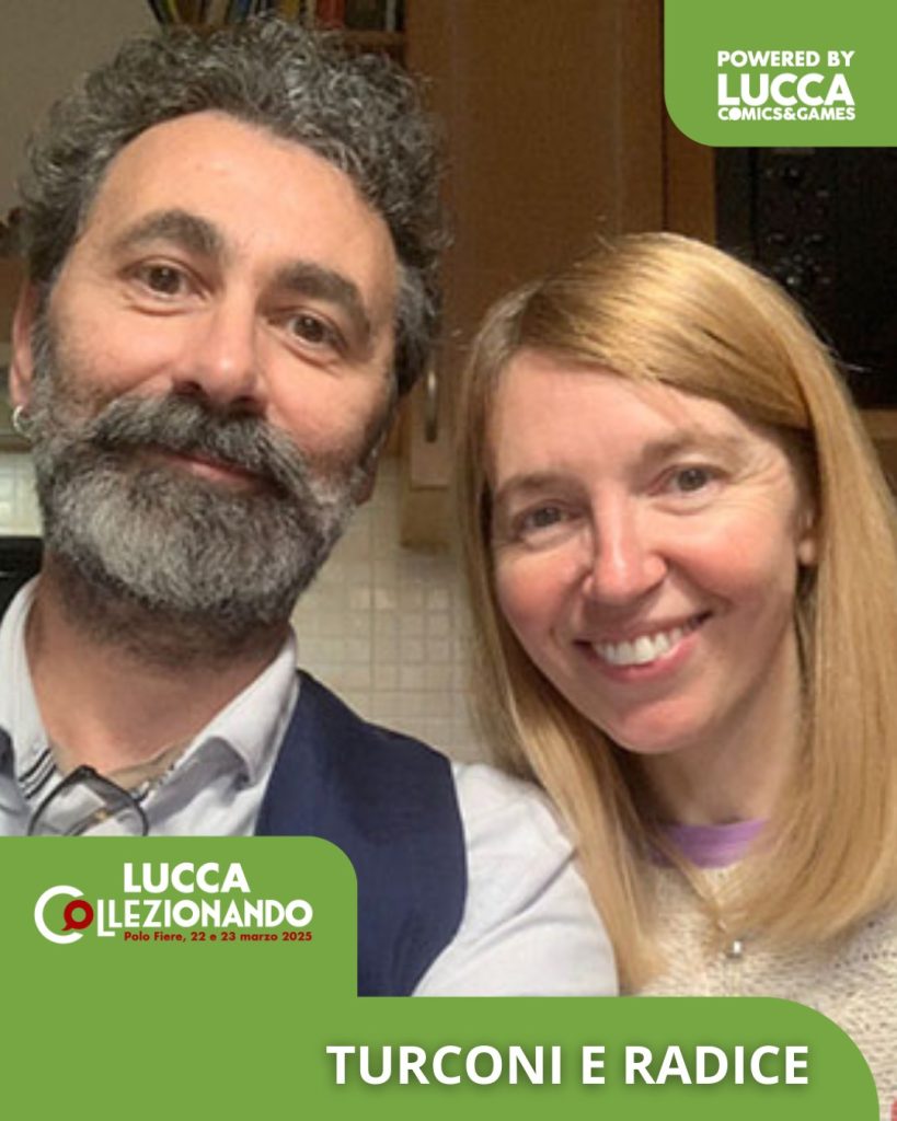 Teresa Radice e Stefano Turconi a Lucca Collezionando 2025
