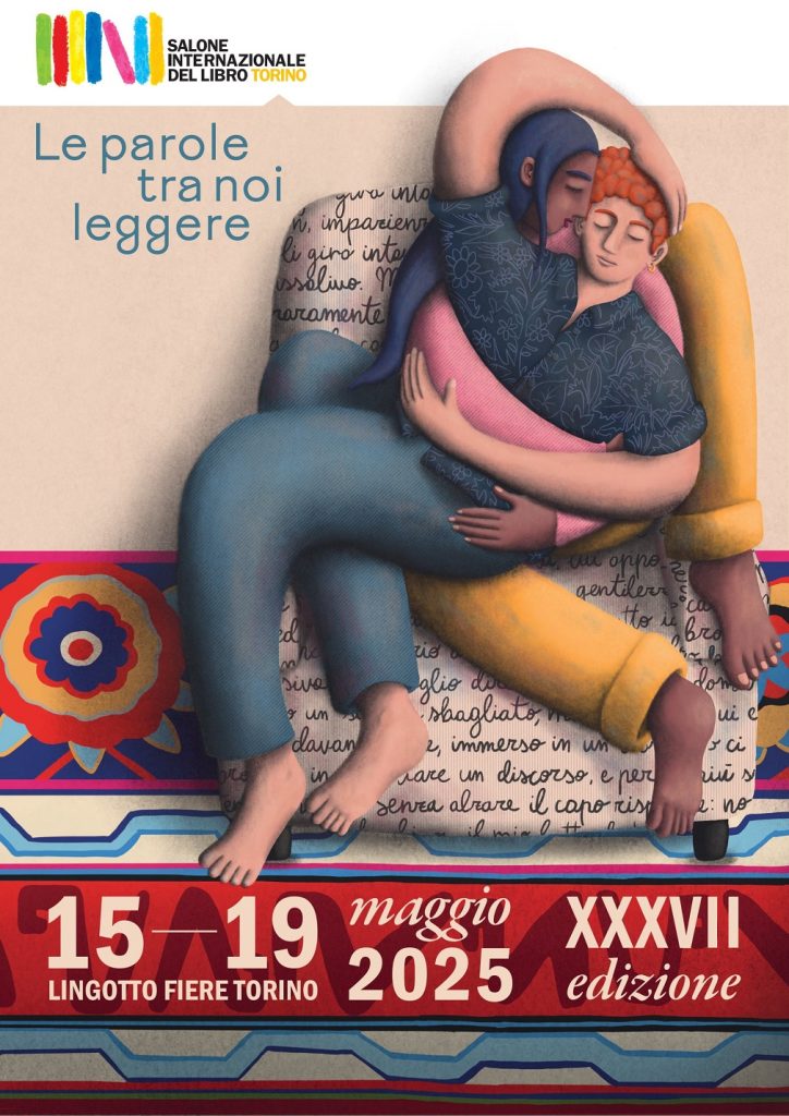 manifesto del Salone del Libro 2025 di Benedetta Fasson