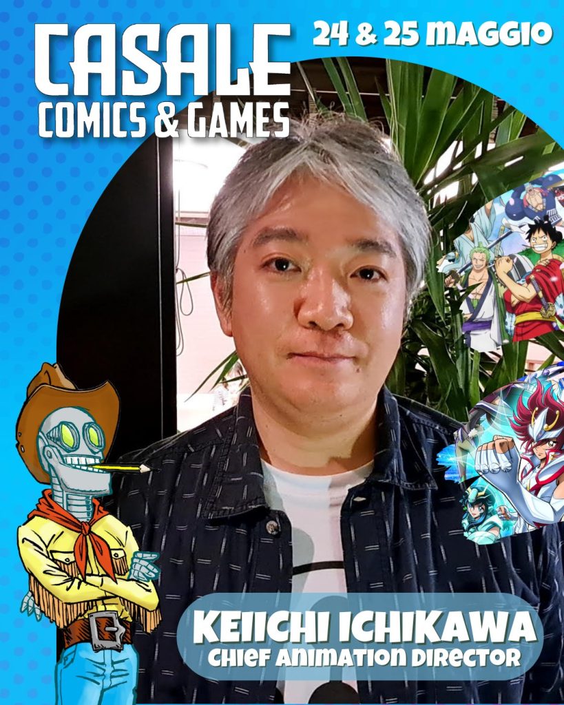 Keiichi Ichikawa a Casale Comics & Games 2025