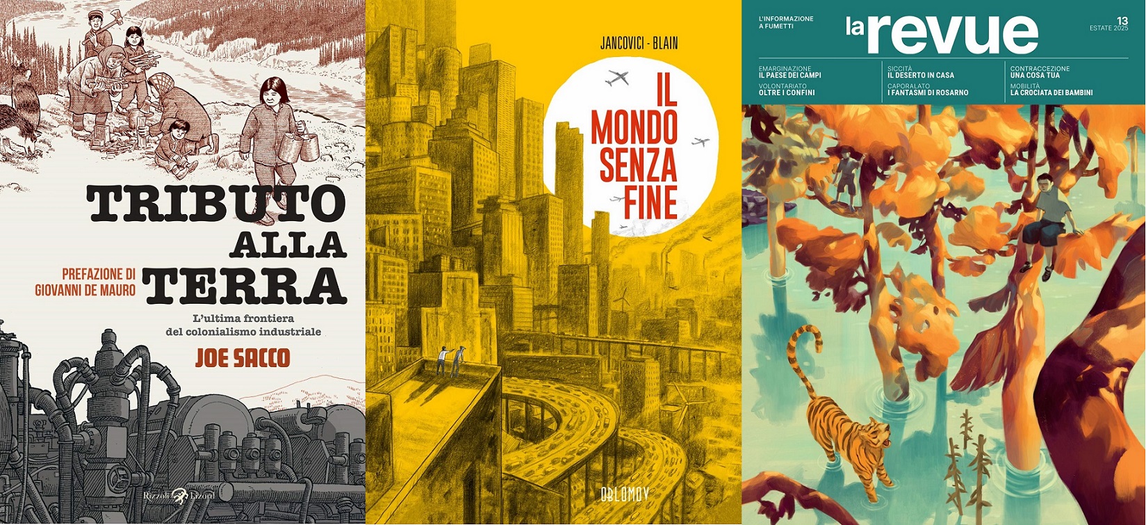 il cambiamento climatico nel graphic journalism