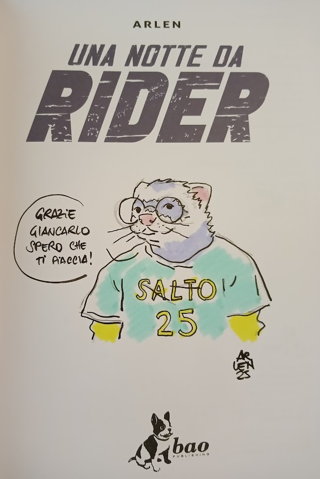 dedica di Arlen al Salone del Libro di Torino 2025