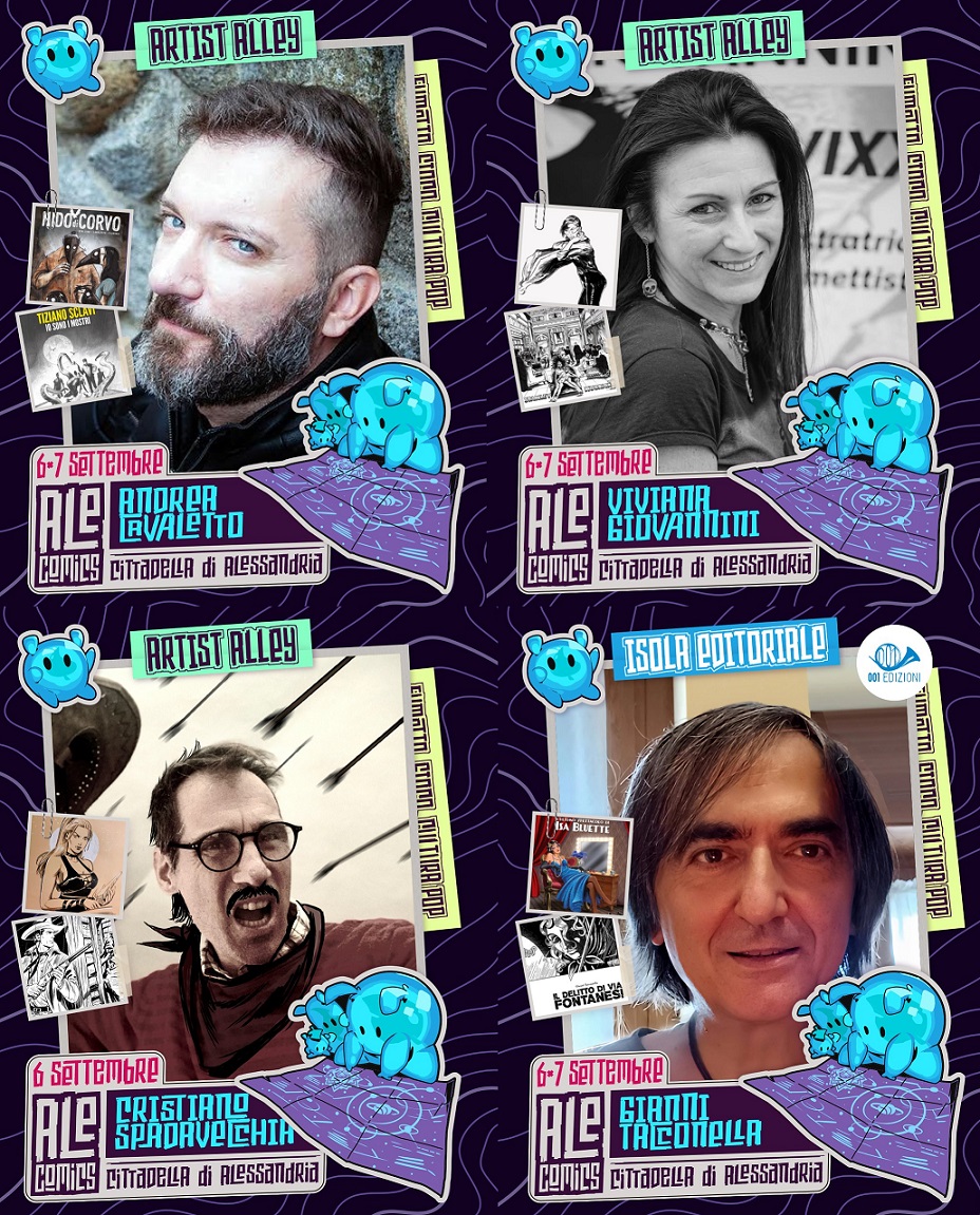 ospiti ad ALEcomics 2025