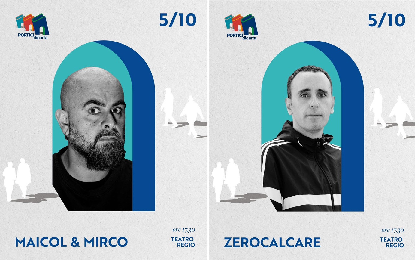 Maicol&Mirco e Zerocalcare a Portici di Carta 2025
