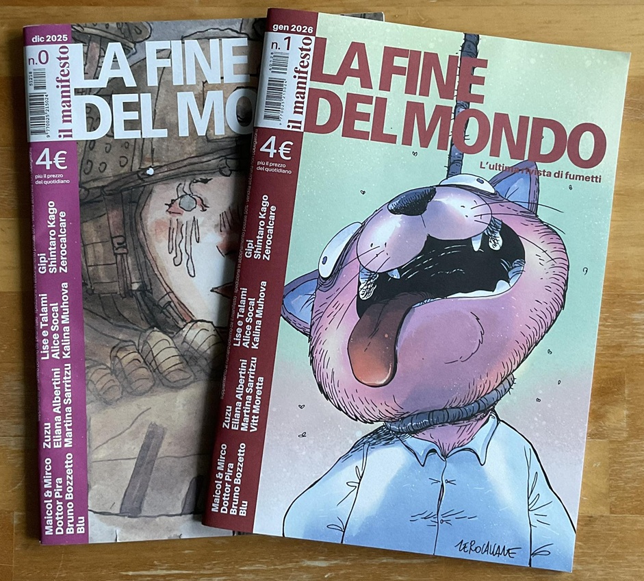 copertine n. 0 e 1 de La fine del mondo