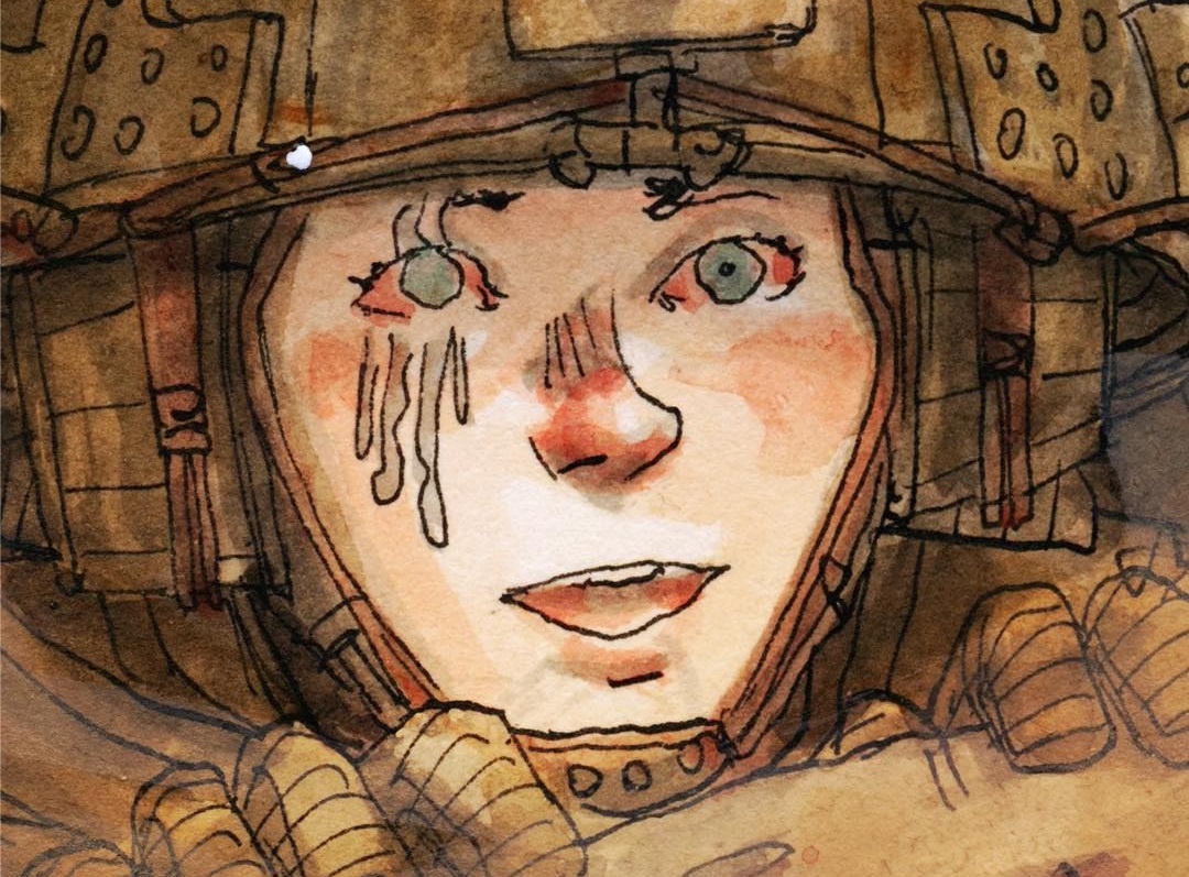 particolare dalla copertina di Gipi da La fine del mondo n. 0