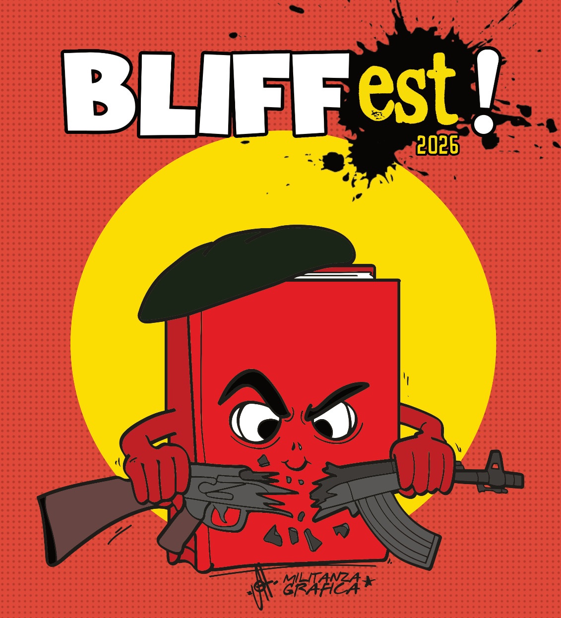 il manifesto BLIFFest! 2026 di Militanza Grafica