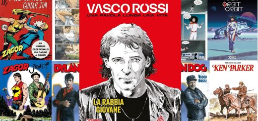 Vasco Rossi e i fumetti dedicati alla musica targati Sergio Bonelli Editore
