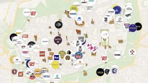la mappa di Lucca Comics & Games 2026